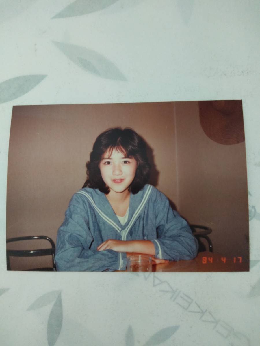 送料84円～・菊池桃子 生写真 当時物 ○(写真)｜売買された  