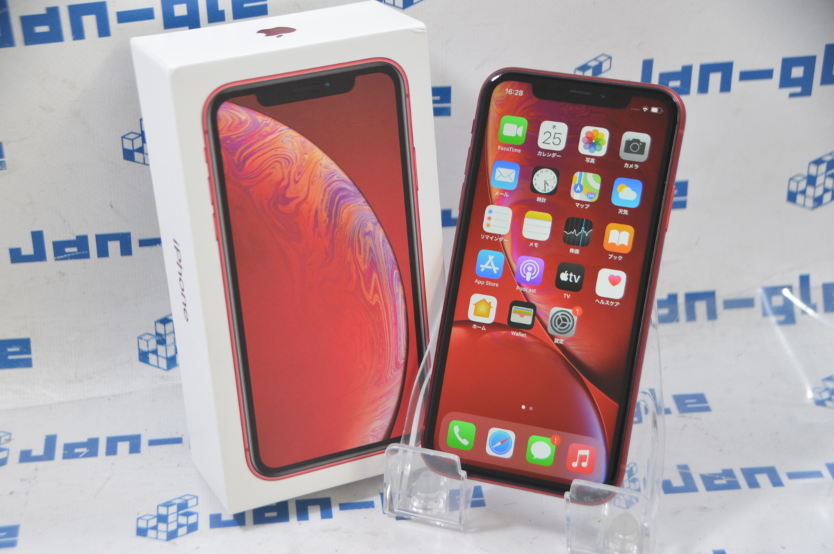 SIMロック解除済】Apple iPhoneXR MT062J/A au 〇 64GB 格安1円スタート!!
