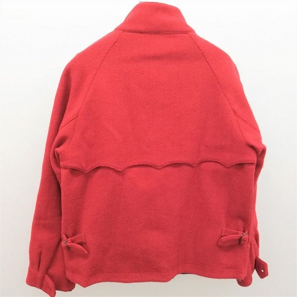 BARACUTA メンズ バラクータ ゴートスキン バーク Crouka／クローカ C467c [秋冬][人気] BARACUTA バラクータ HARRIS TWEED G-9 38 レッド ダークグリーン系 ZBG895 リバーシブル 長袖 | アウター R