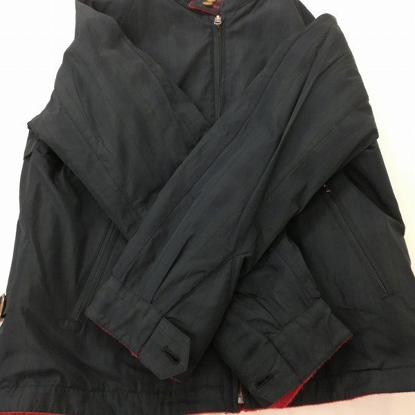 BARACUTA メンズ バラクータ ゴートスキン バーク Crouka／クローカ C467c [秋冬][人気] BARACUTA バラクータ HARRIS TWEED G-9 38 レッド ダークグリーン系 ZBG895 リバーシブル 長袖 | アウター R
