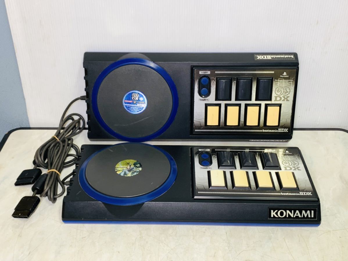  KONAMI コナミ RU029 beatmania IIDX ビートマニア プレステ コントローラー 2点 セット 動作未確認(コントローラー)｜売買されたオークション情報、yahooの商品情報をアーカイブ公開 - オークファン アクセサリー、周辺機器
