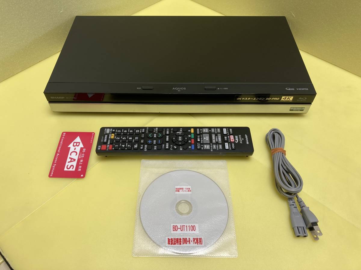 BD-UT1100 シャープ | SHARP AQUOSブルーレイ：シャープ - AQUOS