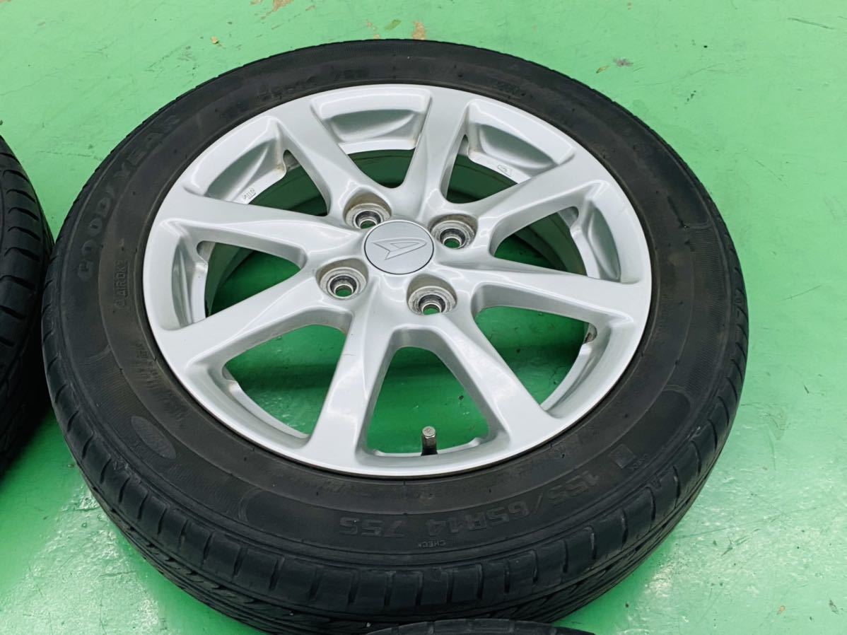 ダイハツ 純正 アルミホイール 14×4.5J +45 100 4穴4本 【公式通販】