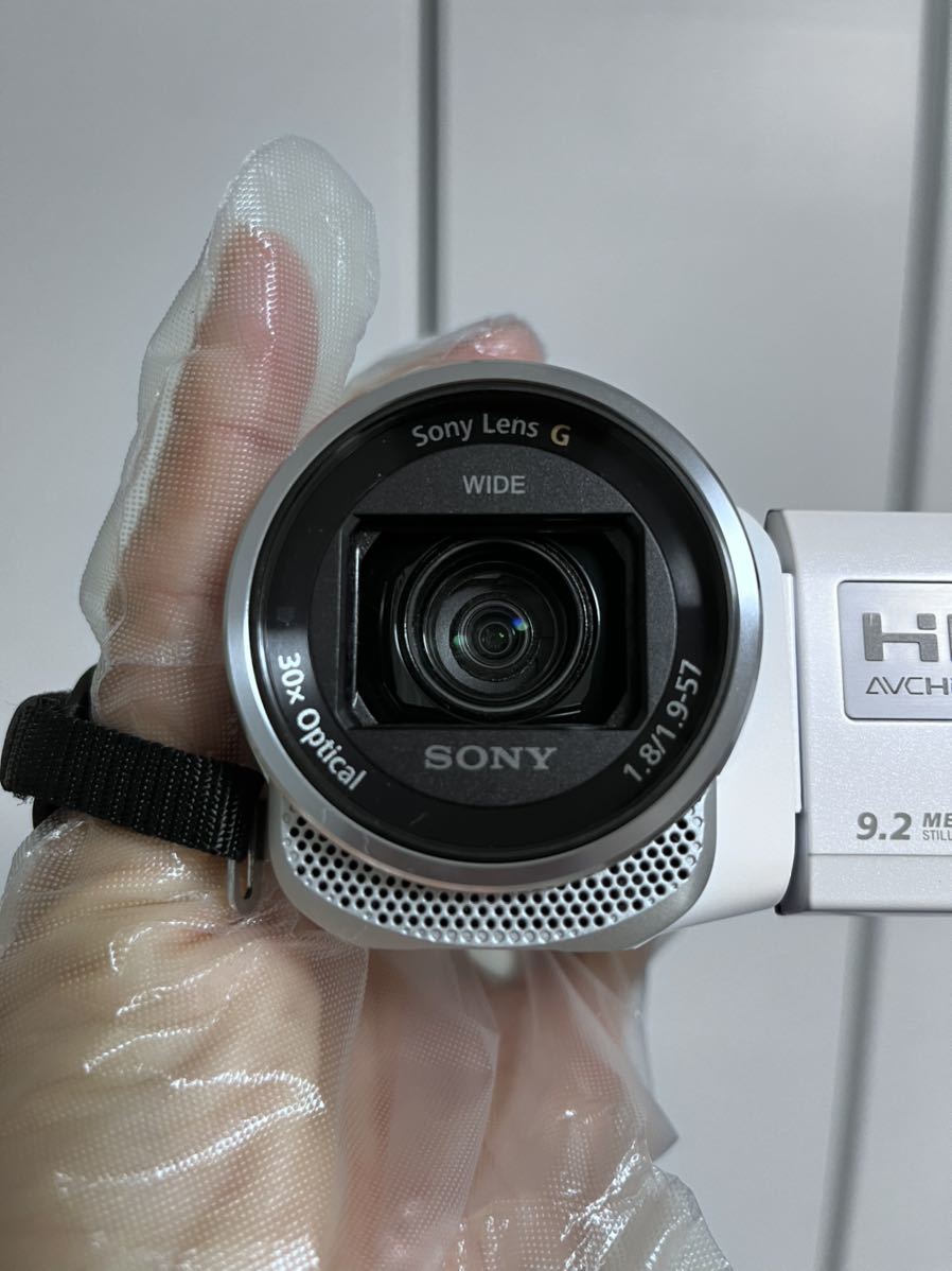 ☆SONY ビデオカメラ HDR-PJ675 ホワイト☆ ホワイト HDR-PJ675 SONY