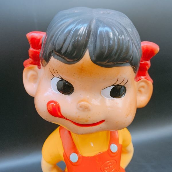 GSX601SSV G2-065-60-EV2.0 不二家 首振りペコちゃん ソフビ人形 高さ 約