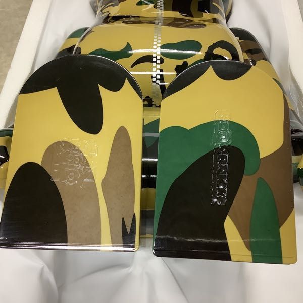 1円～ 同梱不可□ メディコム・トイ BE@RBRICK ベアブリック 1000％ mastermind vs A BATHING APE