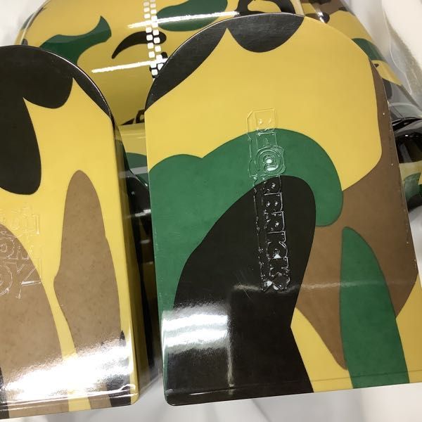 1円～ 同梱不可□ メディコム・トイ BE@RBRICK ベアブリック 1000％ mastermind vs A BATHING APE