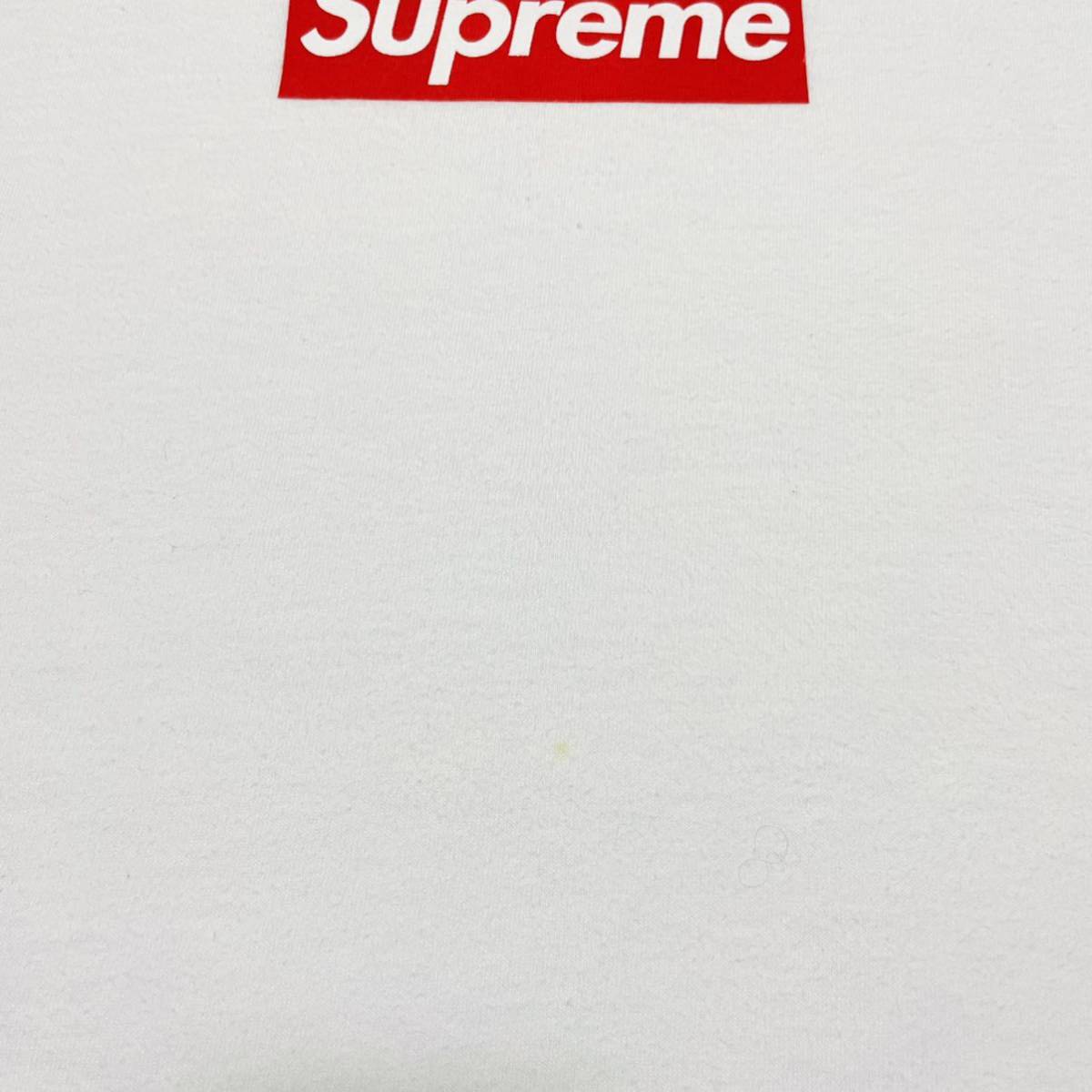 Supreme Box Logo L/S Tee White Red M 20aw 2020年 白 赤 ボックス 