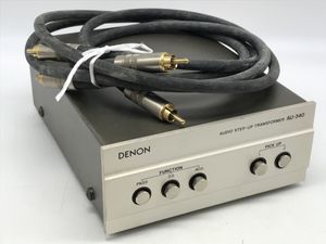 DENON MC昇圧トランス AU-340 ステップアップトランス 動作未確認