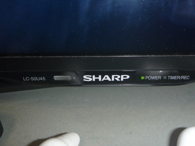 シャープ 4K液晶 LC-50U45 中古 シャープ LC-50U45 AQUOS SHARP製AQUOS