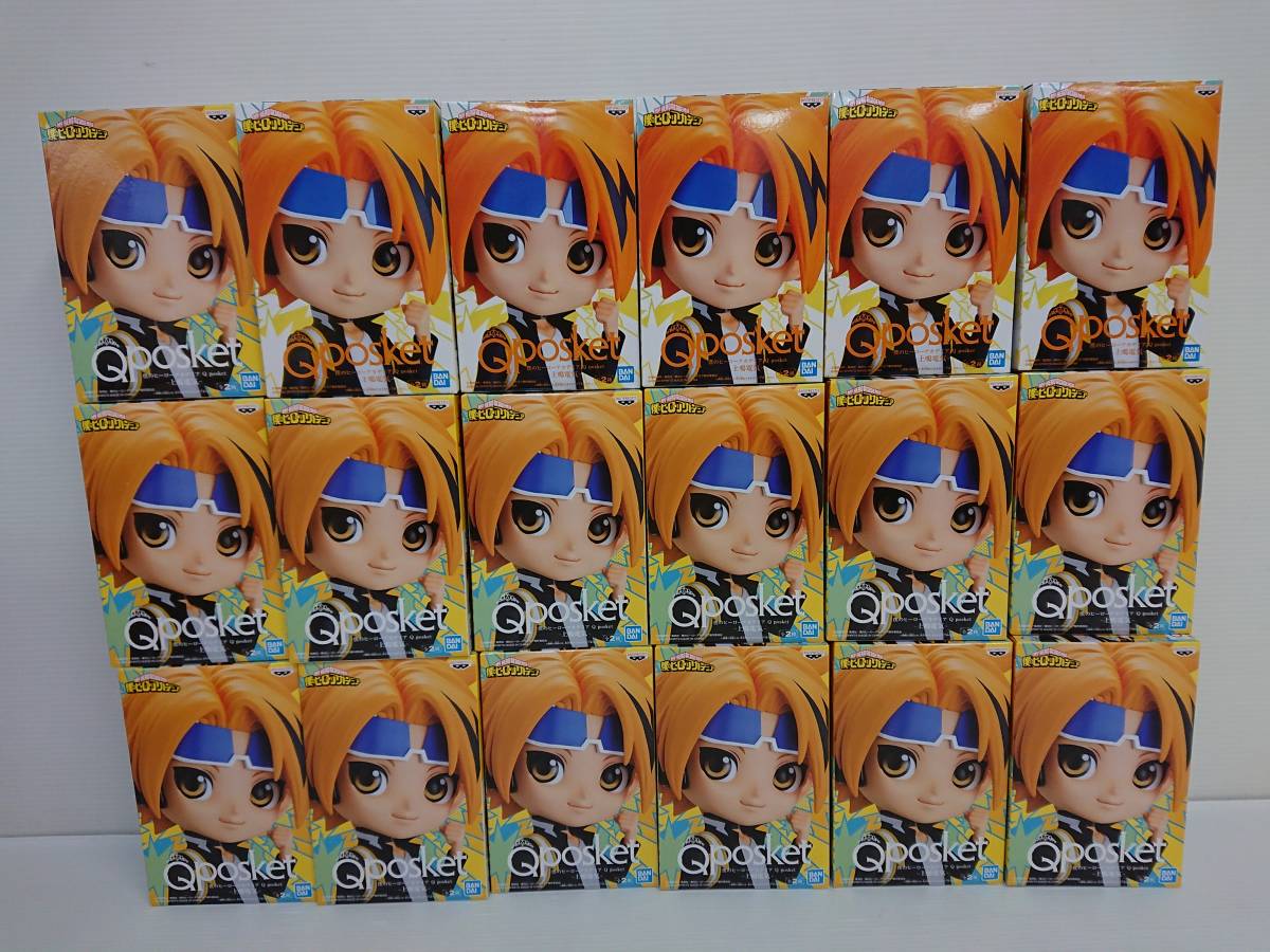 [未開封]Qposket 22体まとめ売り ☆Qposket 僕のヒーローアカデミア 上鳴 電気 フィギュア 18個 まとめ
