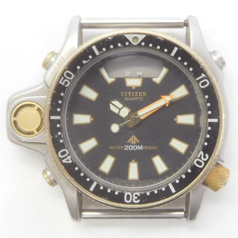 超激得，限定セール 05 56-512852-25 Y CITIZEN シチズン ダイバーズウォッチ 200Ｍ C020-087291 クォーツ メンズ 腕時計 デジアナ 本体のみ 千56(その他)｜売買されたオークション情報、yahooの商品情報をアーカイブ公開 - オ その他