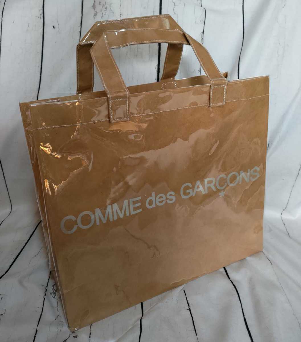  comme des garcon コムデギャルソン PVCトートバッグ 超 ②(かばん、バッグ)｜売買されたオークション情報、yahooの商品情報をアーカイブ公開 - オークファン かばん、バッグ