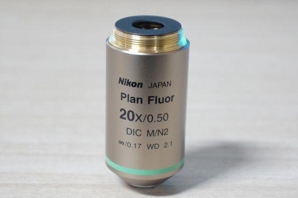 NZ T059960 Nikon ニコン Plan Fluor 20x/0.50 DIC M/N2 ∞/0.17 WD 2.1 対物レンズ ...