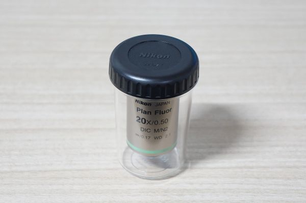 NZ T059960 Nikon ニコン Plan Fluor 20x/0.50 DIC M/N2 ∞/0.17 WD 2.1 対物レンズ ...