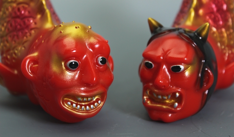 Blood Guts Toys izumonster 人鯱鉾&金魚 赤成型 ソフビ(一般)｜売買
