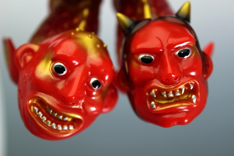 Blood Guts Toys izumonster 人鯱鉾&金魚 赤成型 ソフビ(一般)｜売買