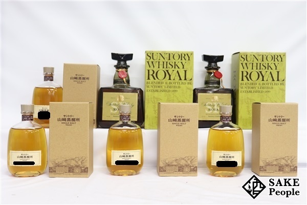 ◇1円～ ジャパニーズウイスキー 6本セット SAKE People おまかせ