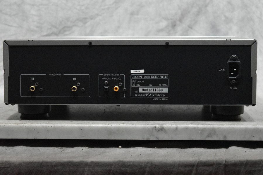DENON デノン DCD-1500AE SA/CDプレーヤー ① デノン DCD-1500AE DENON リモコン付 日本 SACD⁄CD