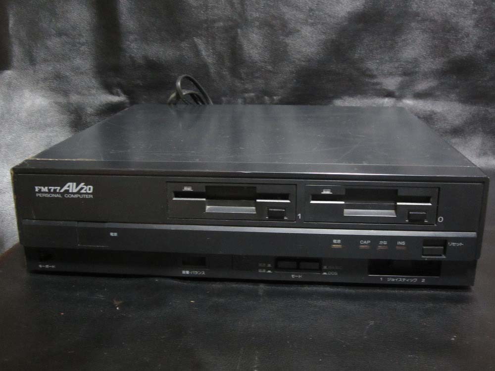 FM77AV20 本体 通電確認のみ 動作未確認 ジャンク品(パソコン)｜売買