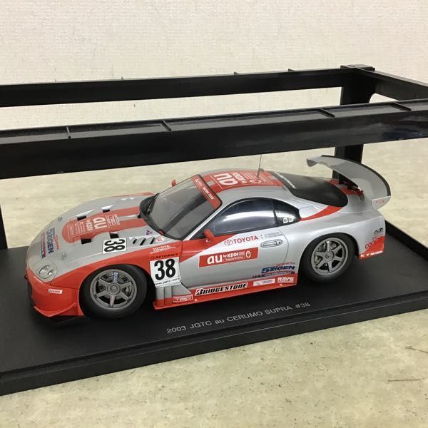1円～ オートアート 1/18 トヨタ スープラ JGTC 2003 AU セルモ #38 1⁄18