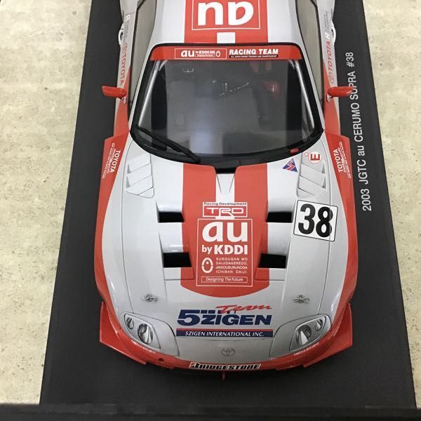 1円～ オートアート 1/18 トヨタ スープラ JGTC 2003 AU セルモ #38 1⁄18