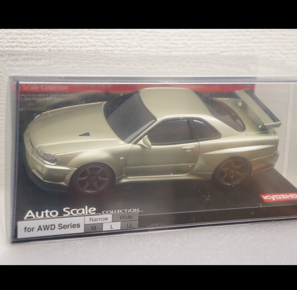 送料無料 京商 ミニッツ SKYLINE GT-R R34 V.specII (Kyosho NISSAN