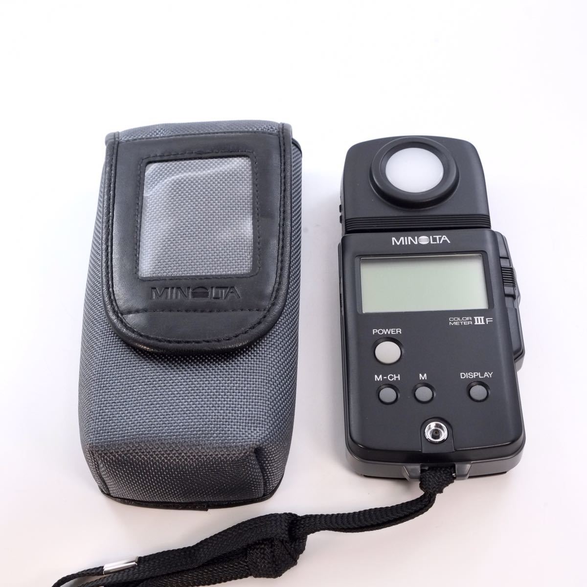  MINOLTA ミノルタ COLOR METER IIIF カラーメーター 露出計(露出計)｜売買されたオークション情報、yahooの商品情報をアーカイブ公開 - オークファン 露出計