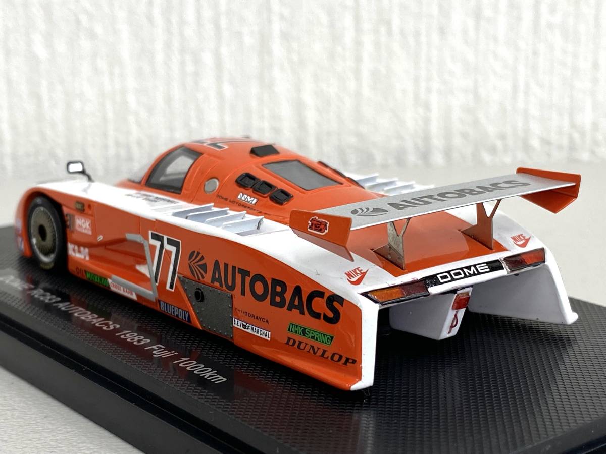 絶版・未展示＞EBBRO エブロ 1/43 DOME RC83 AUTOBACS 1983 Fuji 1000
