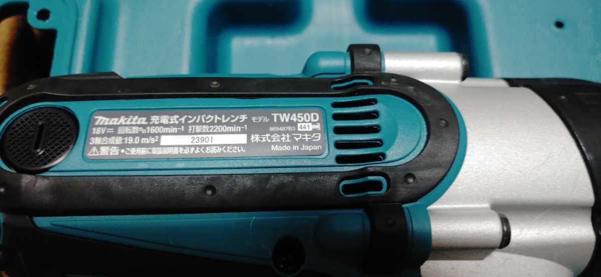makita マキタ TW450D 充電式 インパクトレンチ 本体 箱付き マキタ18V