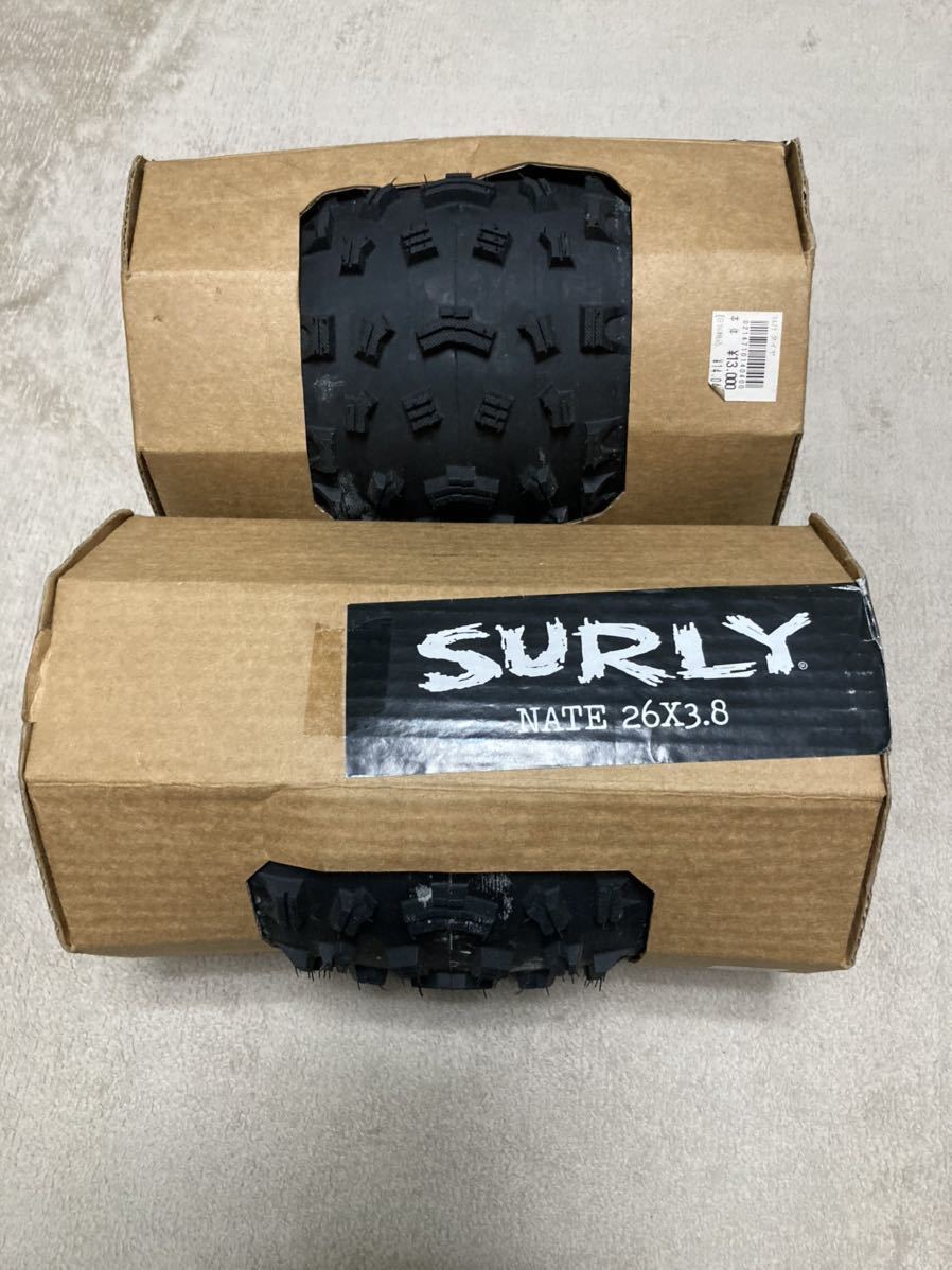 SURLY Nate 26×3.8 ファットタイヤ 2本(26インチ)｜売買されたオークション