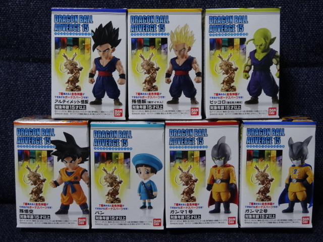 新品，HOT ドラゴンボールアドバージ１５ フルコンプ(ドラゴンボール)｜売買されたオークション情報、yahooの商品情報をアーカイブ公開 - オークファン その他