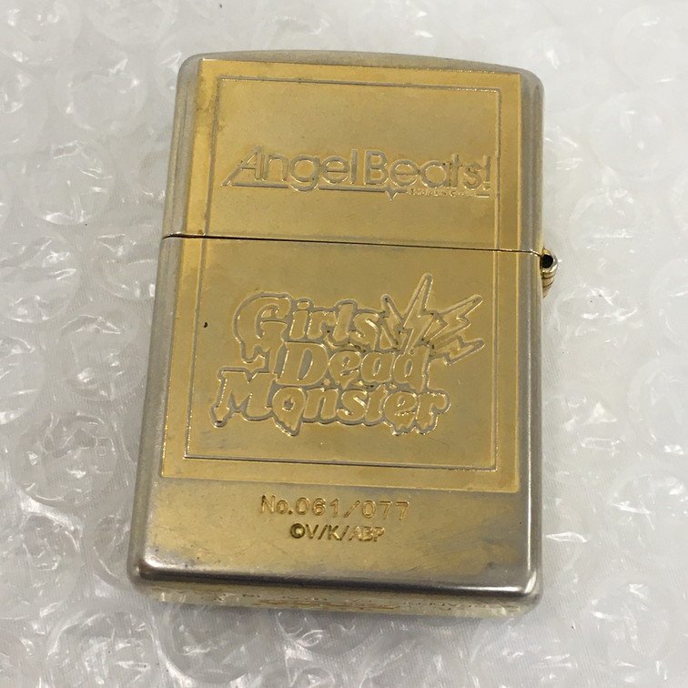 ZIPPO - 未使用 コミケ限定 angel beats! zippo かなでの通販 by