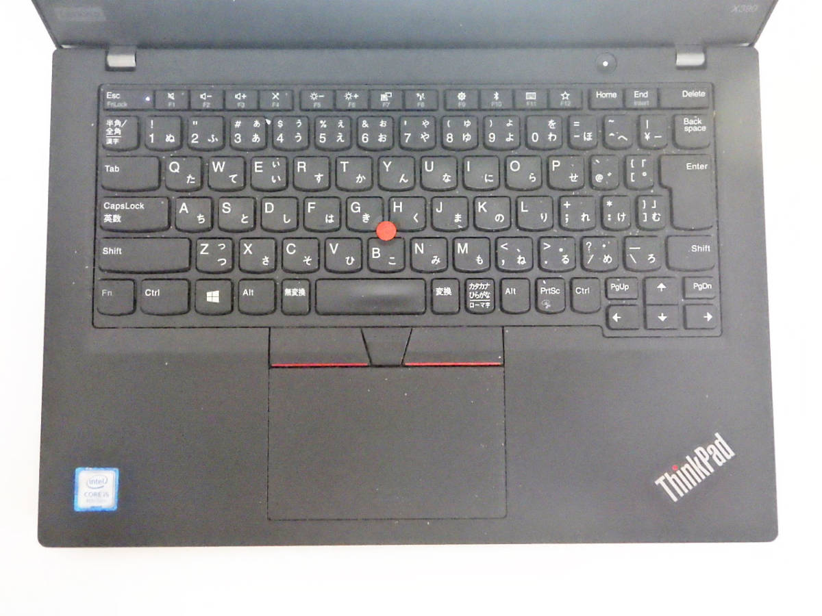 Lenovo ThinkPad X390 Core i5(8265U) 1.6GHz 8GB ジャンク X390
