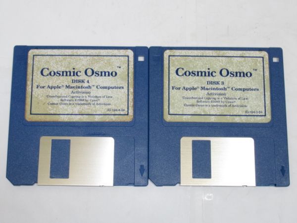 O 4-7 PCソフト Mac用 ゲームソフト コスミック オズモ Cosmic Osmo