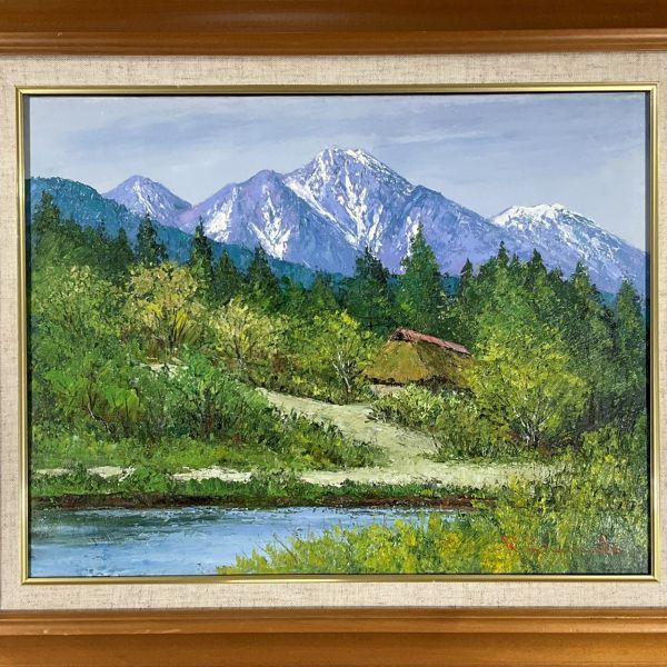 油絵額⁄フレームセット 〔F6号〕 4営業日出荷 油絵額/フレーム