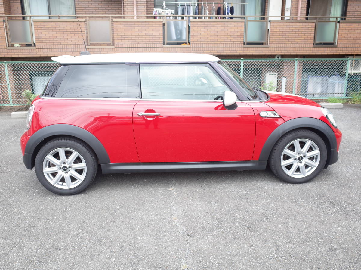 1円 売りきり H24年 BMW MINI ミニ クーパーS 3ドア 後期 R56  