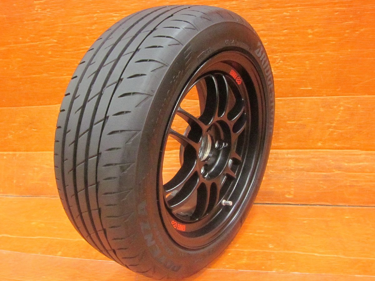 Y4】エンケイ ENKEI RPF1 マットブラック 15インチ 7.0J +35 PCD100 4H 