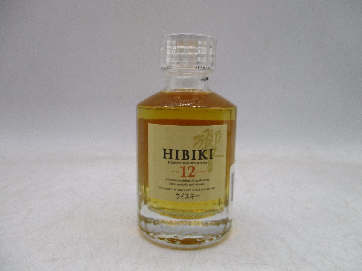 同梱OK商品】ミニ SUNTORY WHISKY HIBIKI サントリーウイスキー 響 12