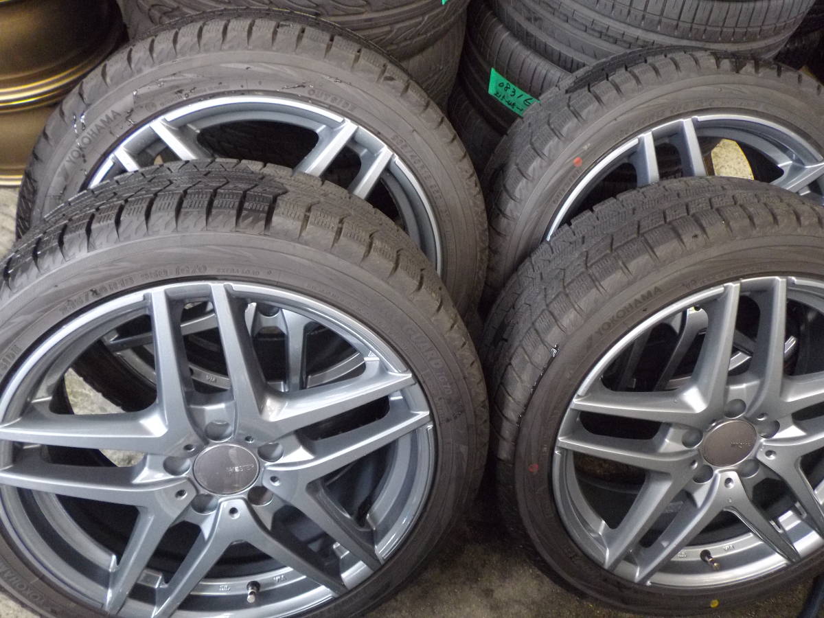 TASJAPAN 18×8J PCD112 +48☆バリ溝スタッドレス 235/40R18 2021年