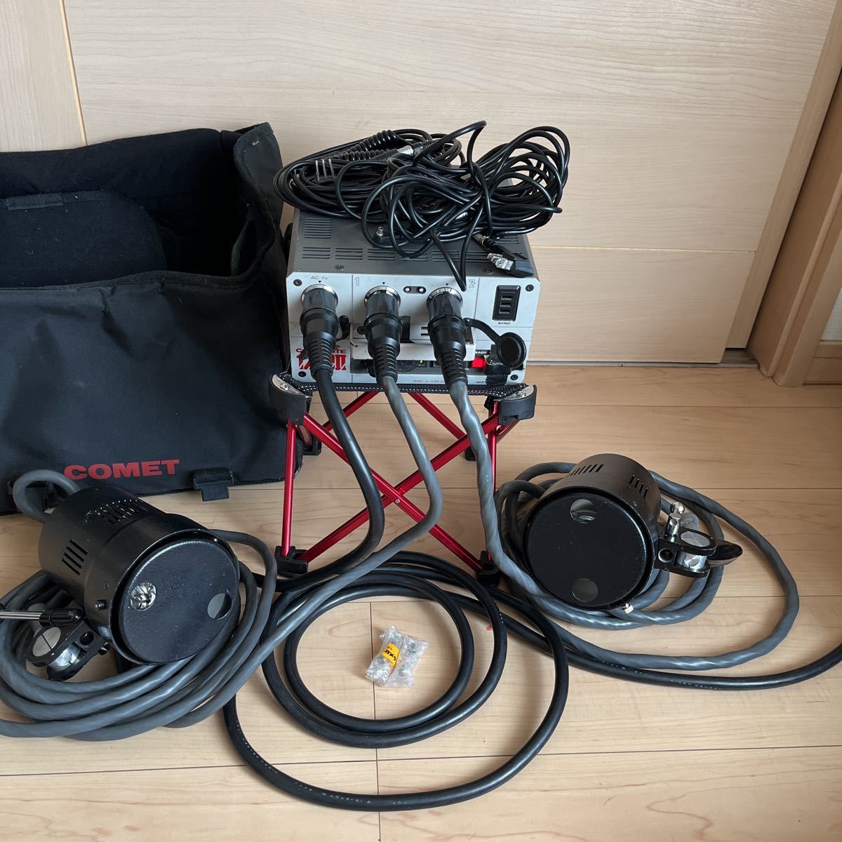 COMET コメット ストロボ LITE ジェネレーター 1200Ⅱ 1台2灯 Comet