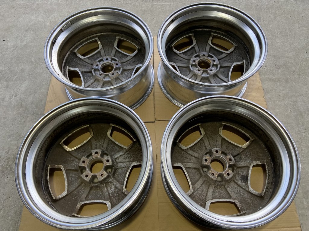 激レア 4本 ☆ ワーク WORK ユーロライン DH 19インチ 9J +40 10J +38 