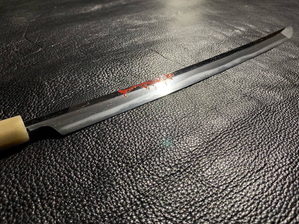 池田辰男柳本焼包丁尺黒檀