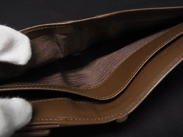 1円 GUCCI グッチ GGキャンバス×レザー 二つ折り 財布 ウォレット 小銭入れ メンズ レディース ブラウン系 AC5878uM グッチ GUCCI 1円 FE8619 ラウンドファスナー FW0564