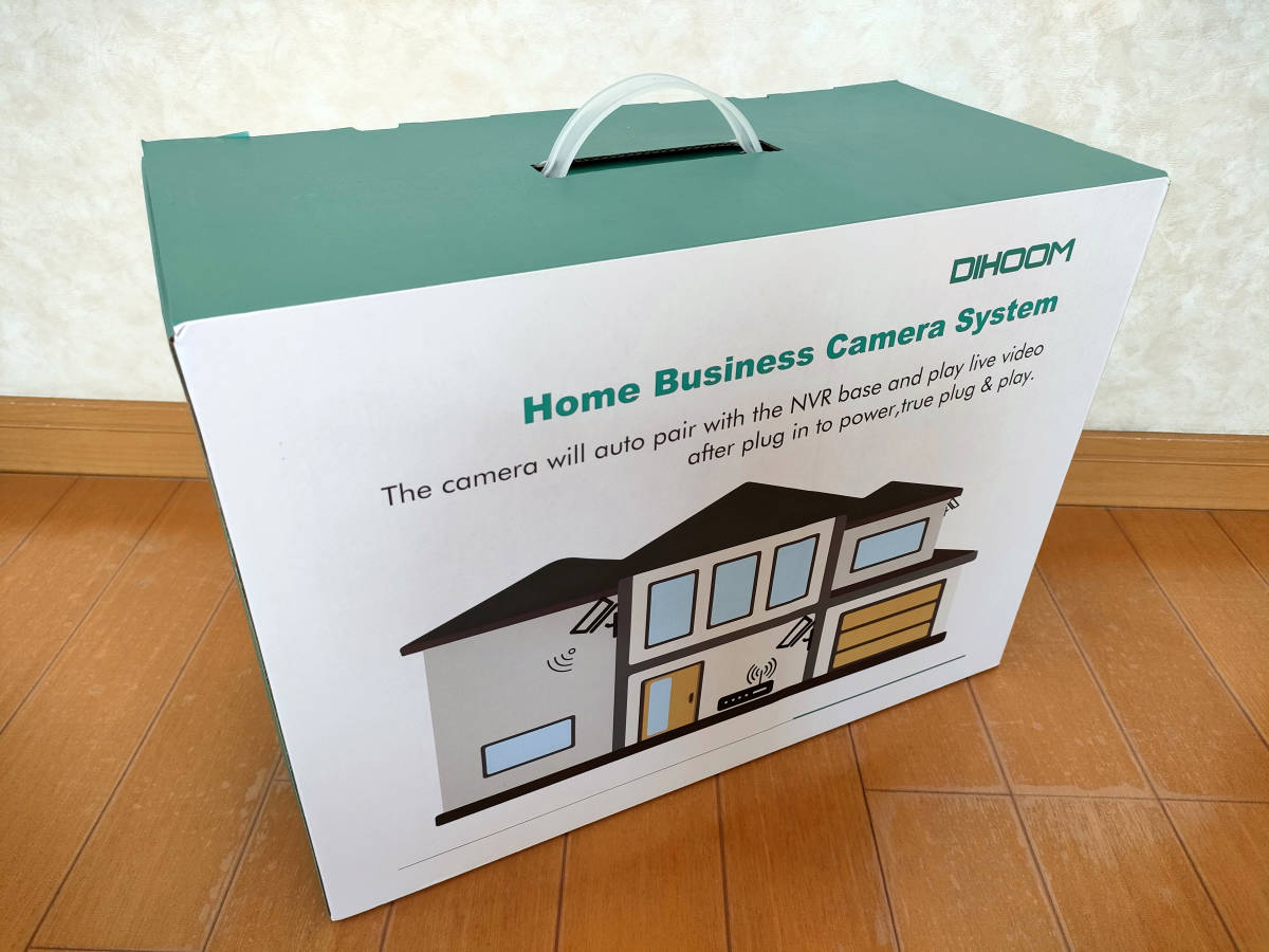 防犯カメラ4台レコーダー付き 防犯カメラ 監視カメラ4台 1TB HDD内蔵録画器セット ワイヤレス 2046