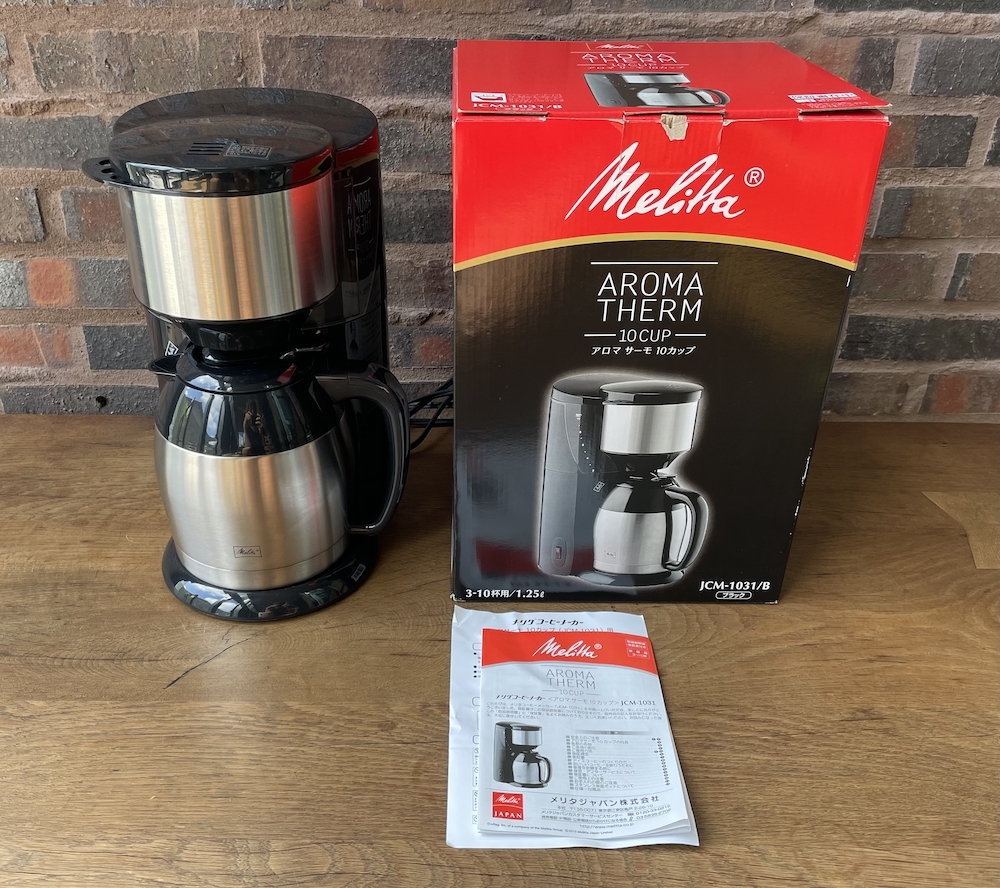 中古美品 メリタ コーヒーメーカー アロマ サーモ 10カップ SsMelita