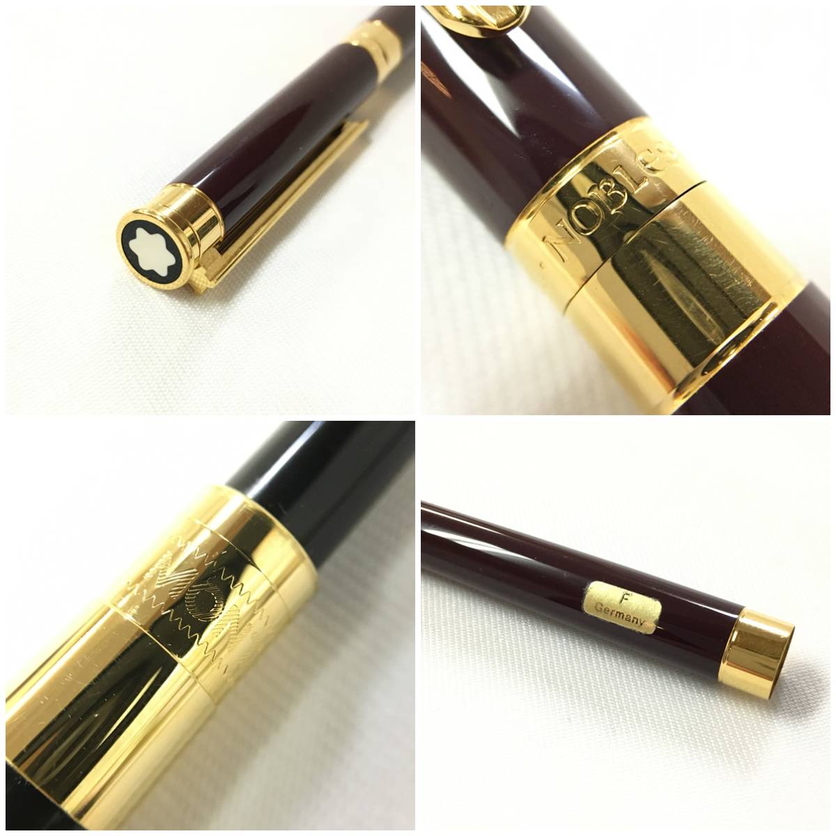 モンブラン 万年筆 ノブレス 750 18K/ct MONTBLANC NOBLESSE ボルドー