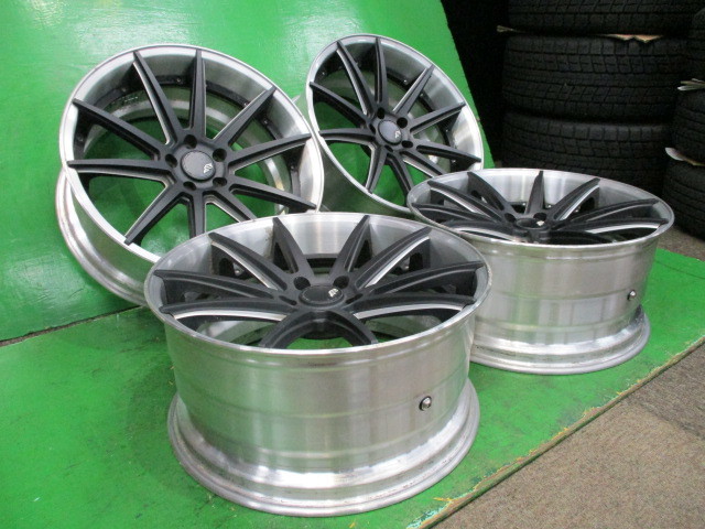 RAYS BLACK FLEET V625C 20インチ 8.5j 9.5j レイズ/ブラックフリート 