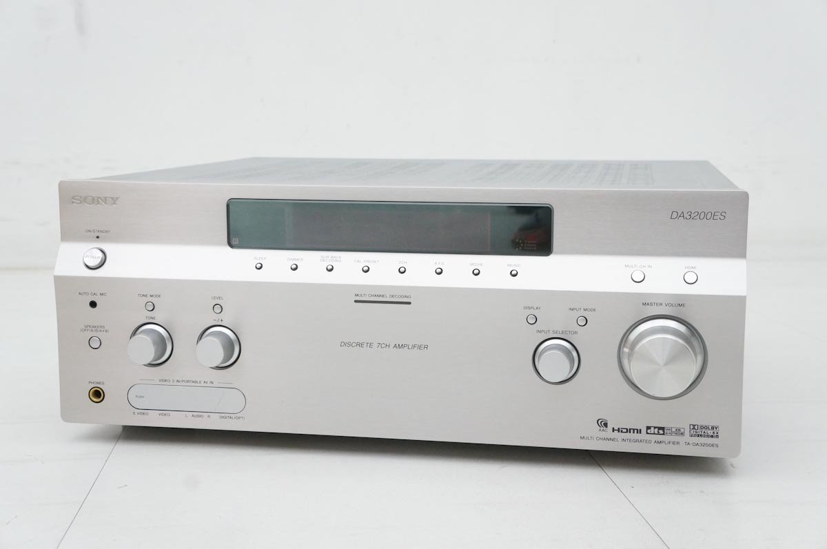 TA-DA3200ES SONY 7.1ch AV Sony ☆中古 【美品】SONY ソニー TA-DA3200ES 7.1ch AVアンプ サラウンドアンプ マルチチャンネル インテグレートアンプ ※持ち帰りOK