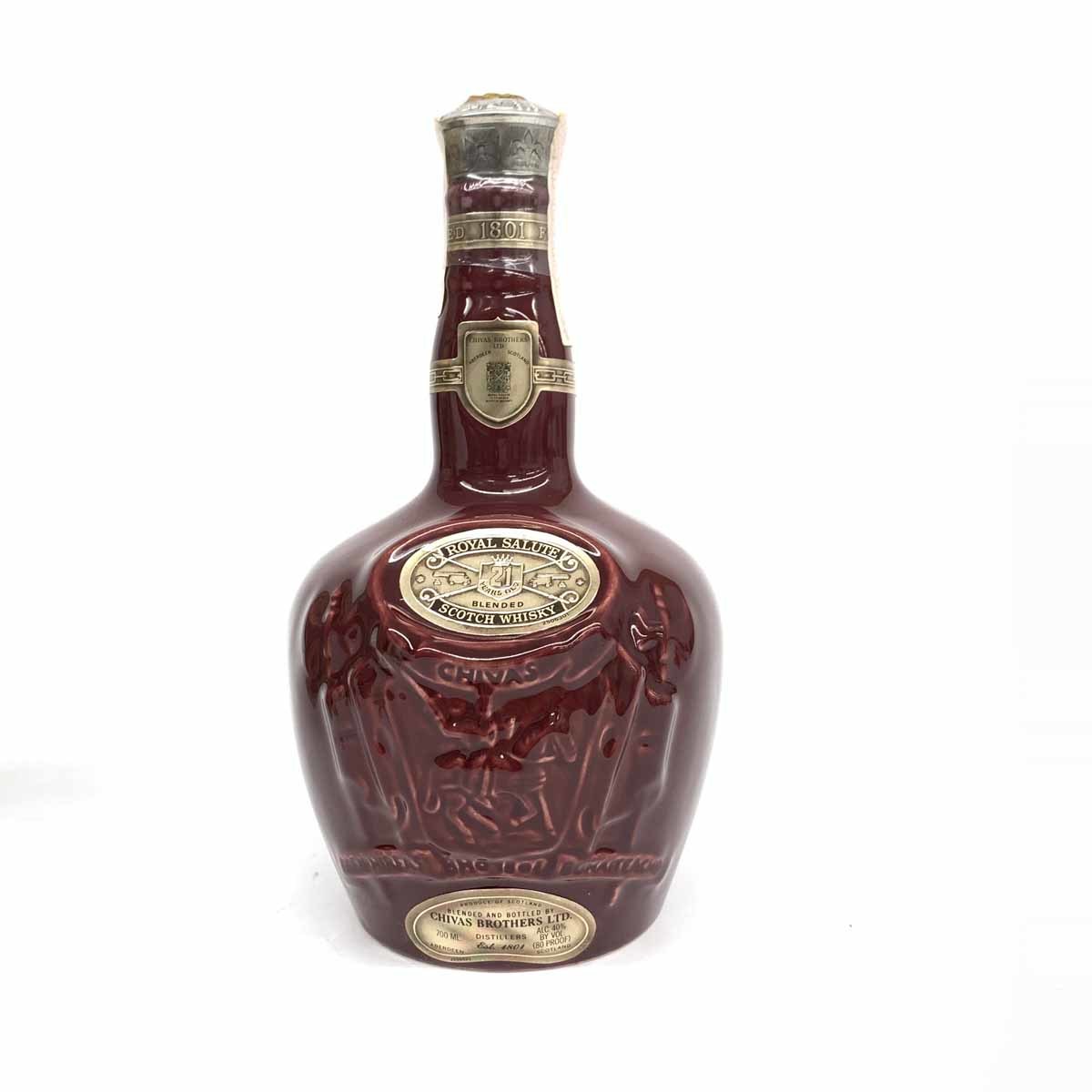 未開栓◇CHIVAS REGAL シーバスリーガル ROYALSALUTE 21年 ウィスキー